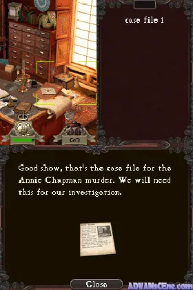 Real Crimes - Jack the Ripper (Europe) screen shot game playing
